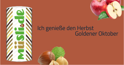 Infobild des Müslis Goldener Oktober von müsli.de